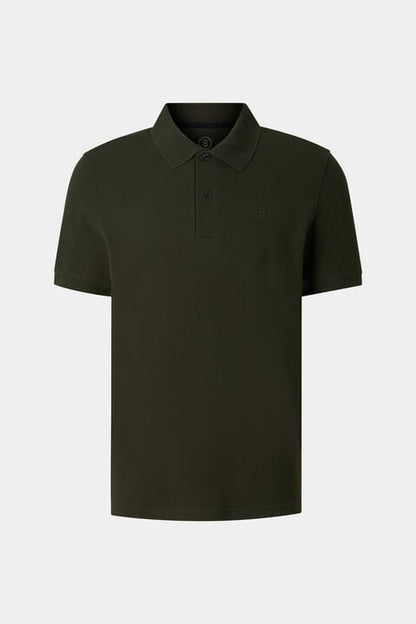 Fion Polo Shirt In Olive Green