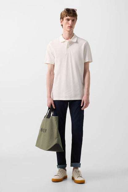 Fion Polo Shirt In Off-White