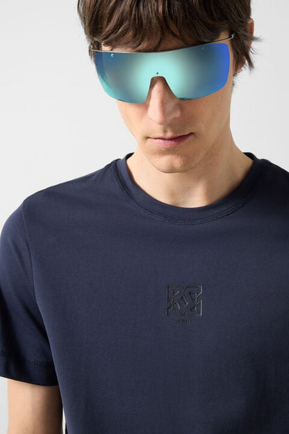 T-Shirt Roc In Navy Blue