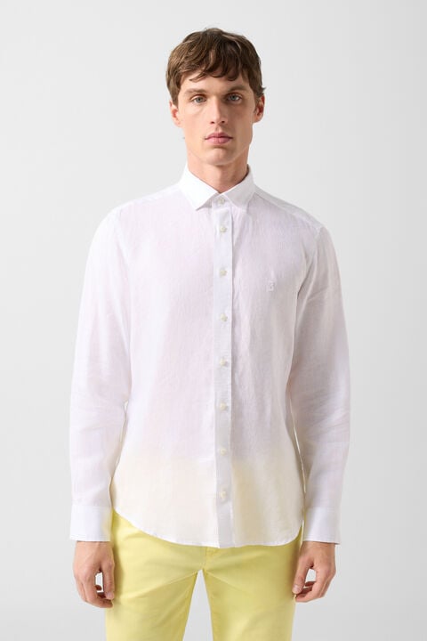 Timi Linen Shirt In White