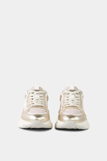 Sneaker Ctp25 In White/Gold