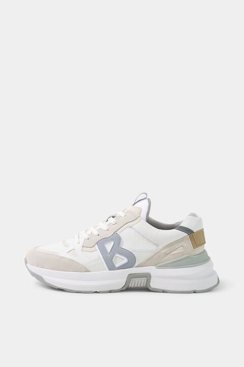 Sneaker CTP25 in Beige/white