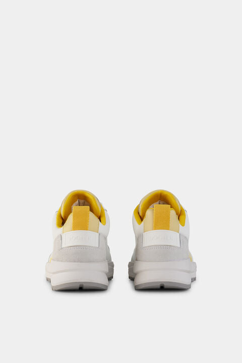 Sneaker Golf  In White/Yellow