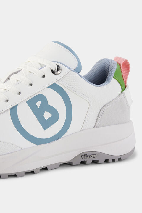 Sneaker Golf  In White/Blue