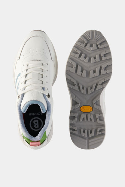 Sneaker Golf  In White/Blue