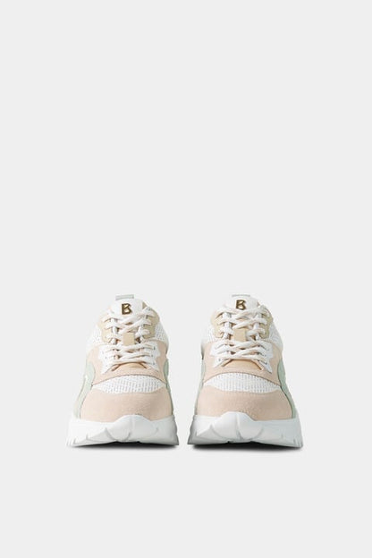 Malaga Trainers In White/Mint/Ros¨¦