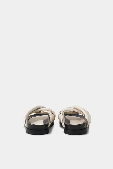 Sirolo Sandals In Cream/Black