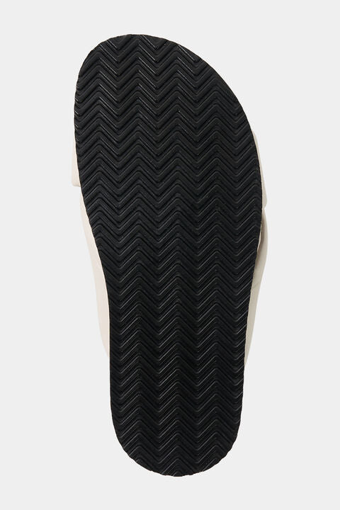 Sirolo Sandals In Cream/Black