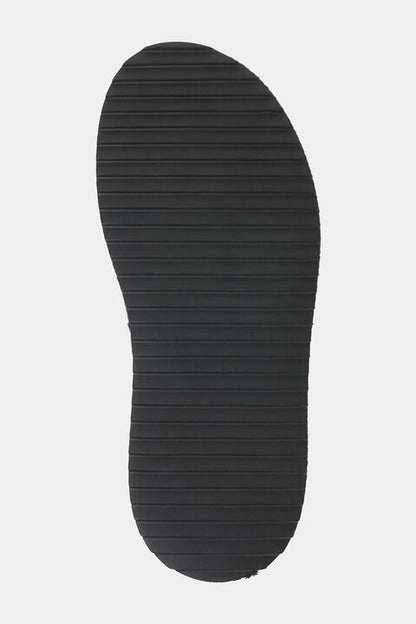 Sorrento Platform Sandals In Black