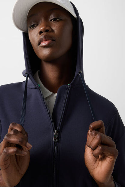 Julietta Jersey Jacket In Navy Blue