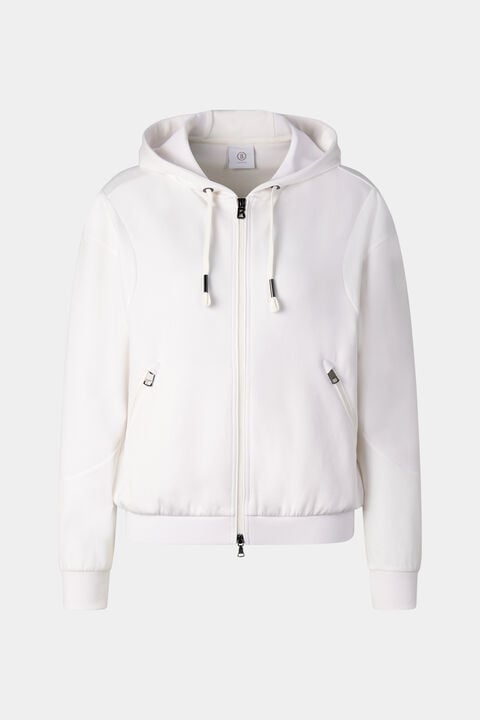 Julietta Jersey Jacket In White
