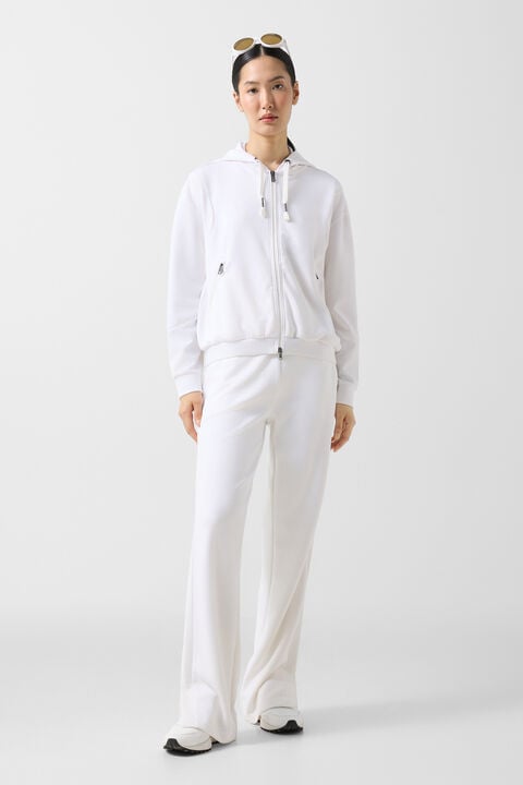 Julietta Jersey Jacket In White