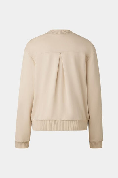 Nika Jersey Jacket In Sand