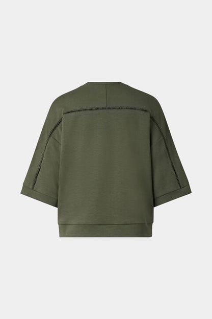 Rabea Sweatshirt In Olive Green