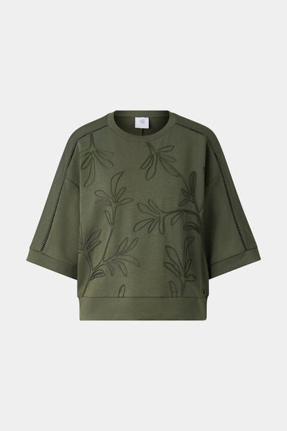 Rabea Sweatshirt In Olive Green