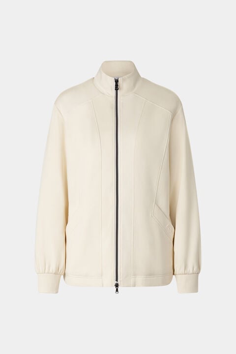 Calice Jersey Jacket In Cream