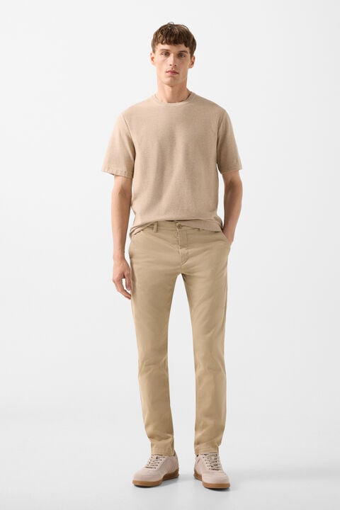 Knitted Shirt Horton In Beige