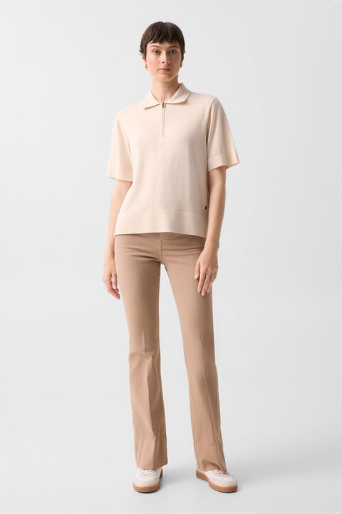 Flared Fit Jeans Devin In Camel