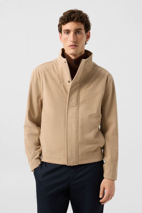 Corduroy Jacket Baxter In Beige