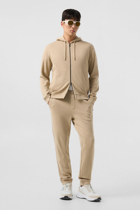 Knit Jacket Laros In Beige