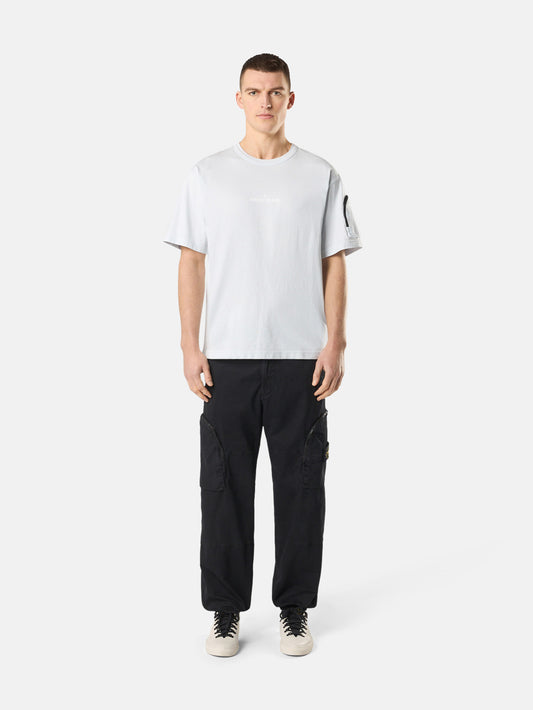 3100004 STRETCH ORGANIC BROKEN TWILL COTTON 'OLD' EFFECT