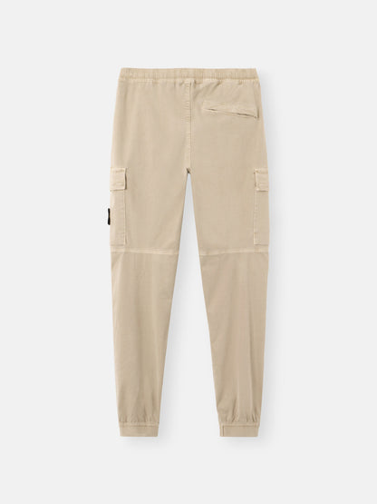 3100033 STRETCH ORGANIC BROKEN TWILL COTTON 'OLD' EFFECT