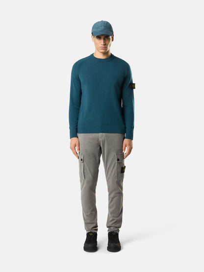 3100034 STRETCH ORGANIC BROKEN TWILL COTTON 'OLD' EFFECT