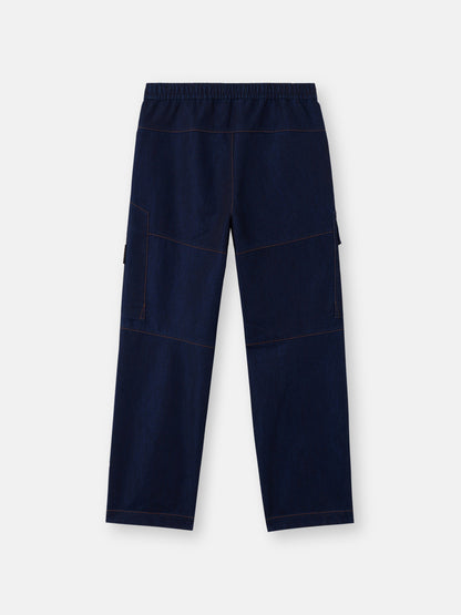 3100045 INDIGO POLYPROPYLENE DENIM LIGHT-RINSED