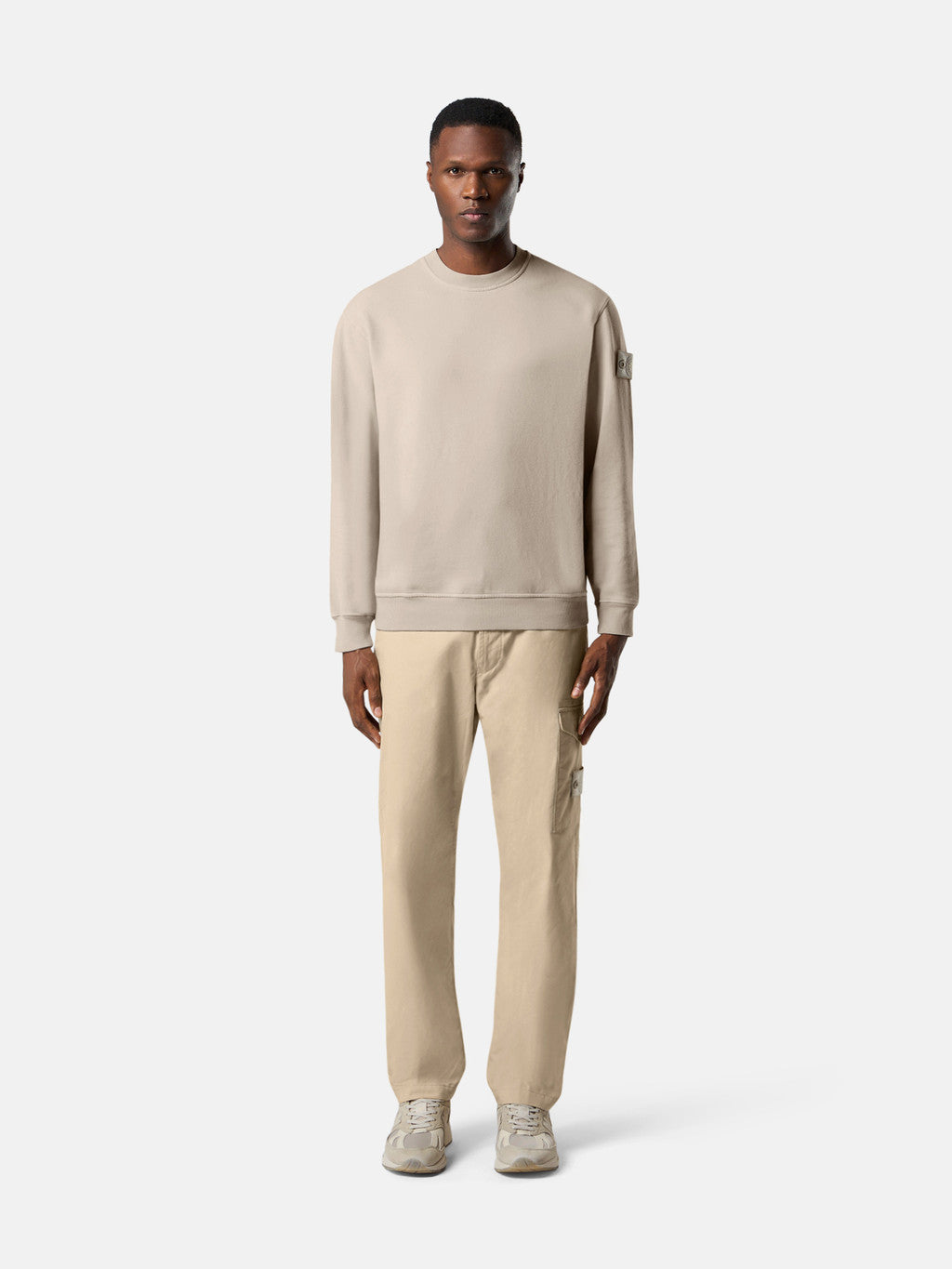 3100047 WEATHERPROOF COTTON CANVAS_STONE ISLAND GHOST