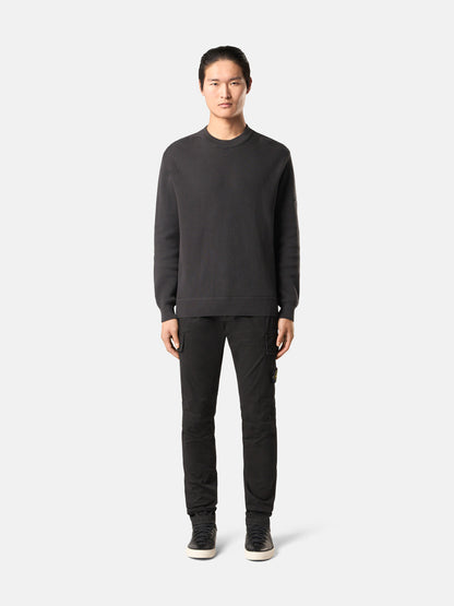 3100306 STRETCH ORGANIC BROKEN TWILL COTTON 'OLD' EFFECT