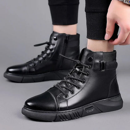 Men's Genuine Leather Martin Boots