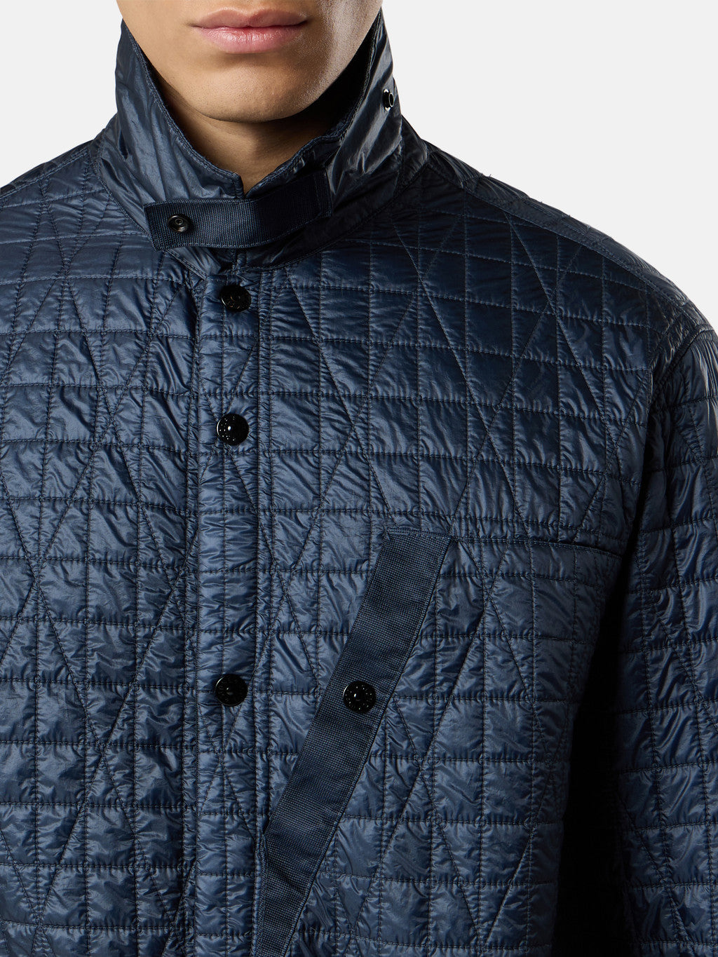 4100024 CRINKLE REPS NY QUILTED-TC, RECYCLED NYLON