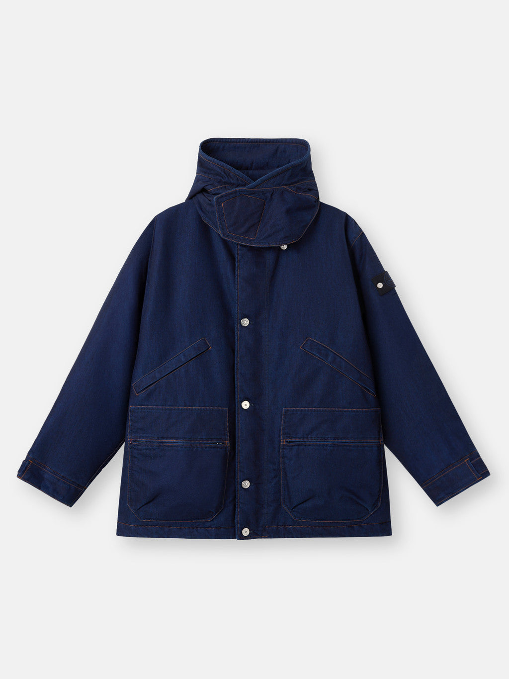 4100122 INDIGO POLYPROPYLENE DENIM LIGHT-RINSED