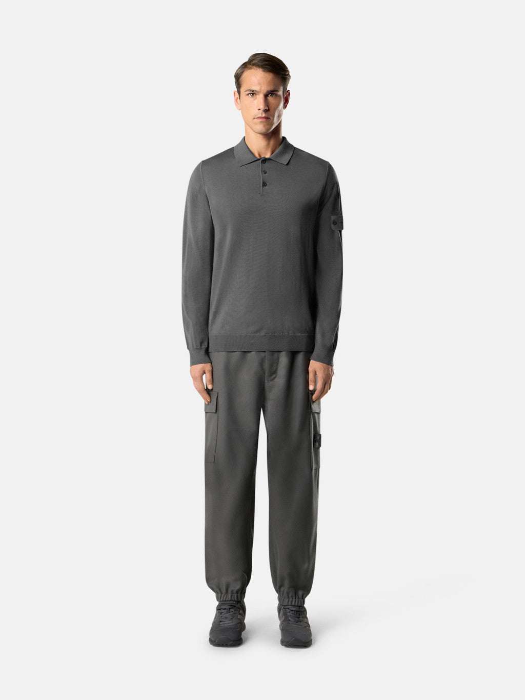 5100076 PURE LIGHT RWS WOOL_STONE ISLAND GHOST