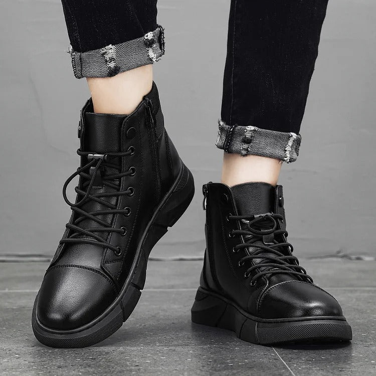 Men's Genuine Leather Martin Boots