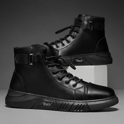 Men's Genuine Leather Martin Boots
