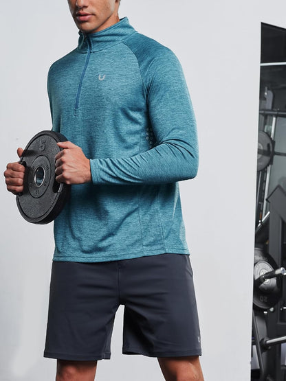 Textured Men's 1/2 Zip