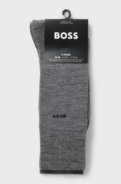 TWO-PACK OF SOCKS IN A WOOL BLEND