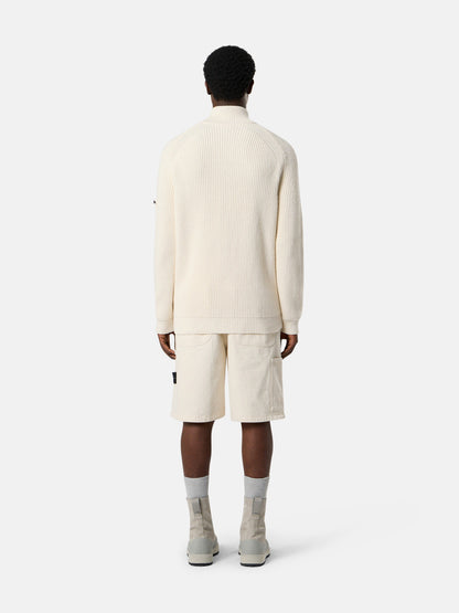 L100001 NATURAL COTTON GABARDINE_STONE ISLAND RAW BEAUTY
