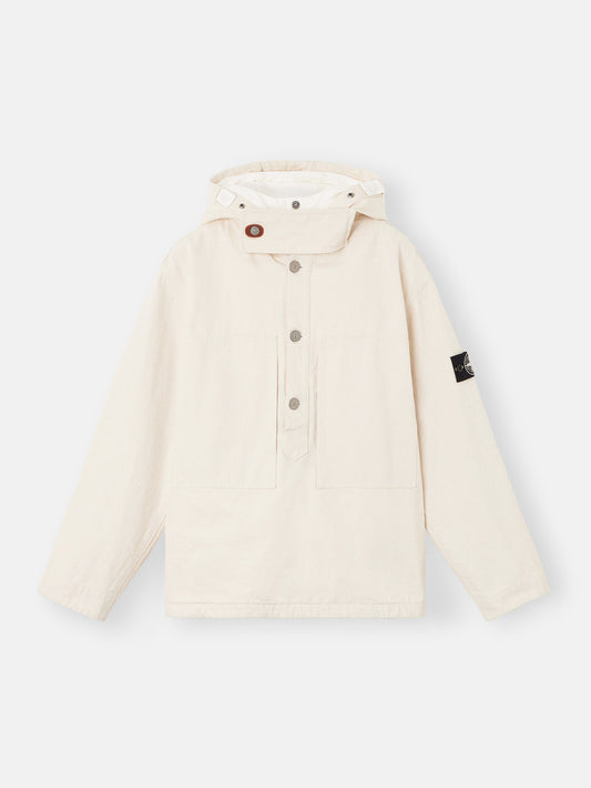 Q100001 NATURAL COTTON GABARDINE_STONE ISLAND RAW BEAUTY