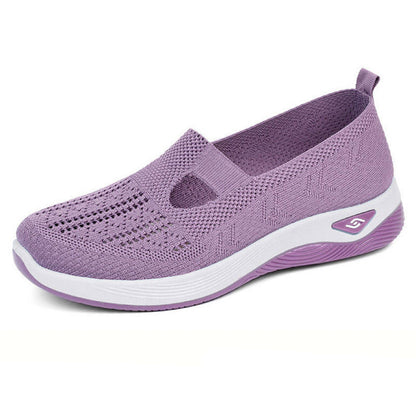 2026 Spring Summer Women's Slip-Ons | Airy Knit Fabric & All-Day Comfort